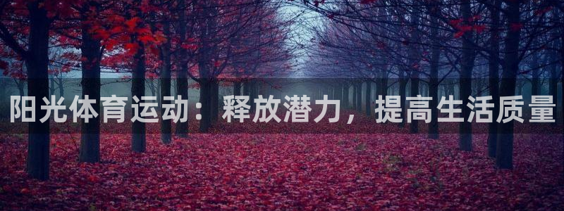 米兰体育官网下载平台注册要钱吗安全吗:阳光体育运动:释放潜力